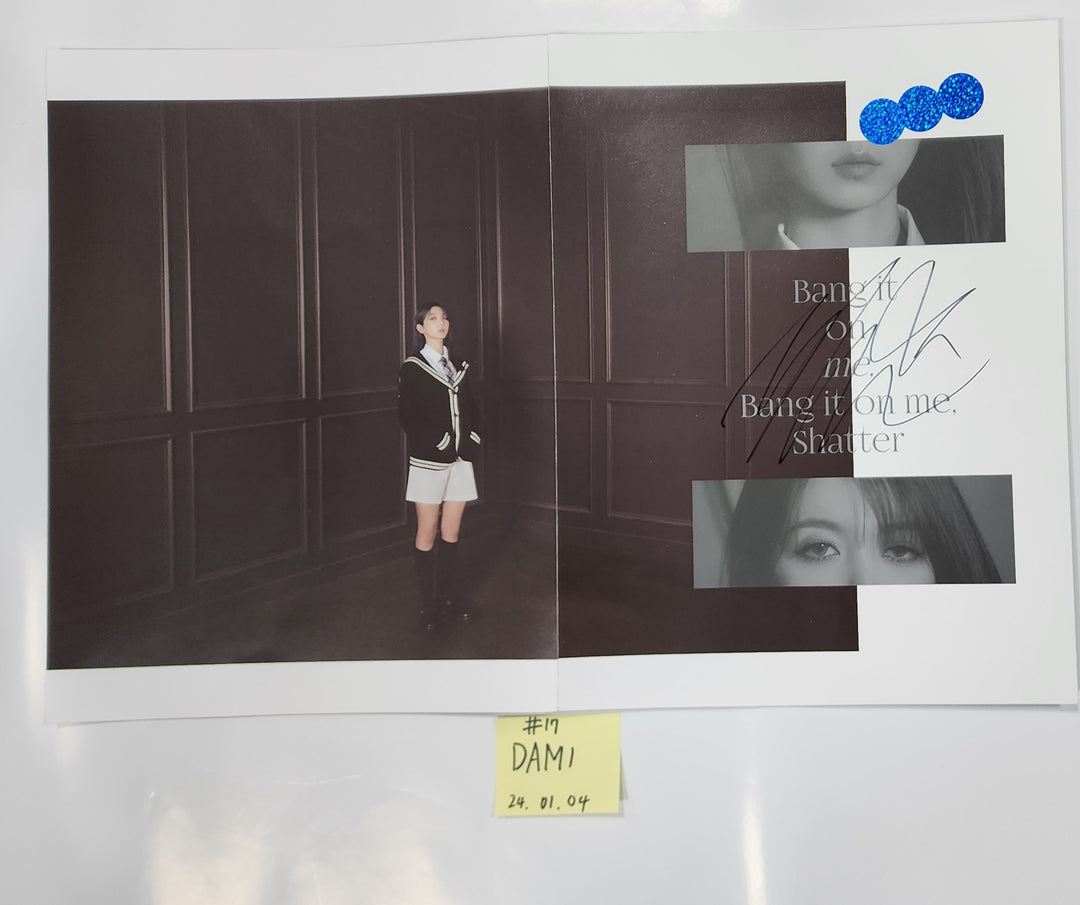 Dreamcatcher "VillainS" - A Cut Page From Fansign Event Album [24.1.4] - HALLYUSUPERSTORE