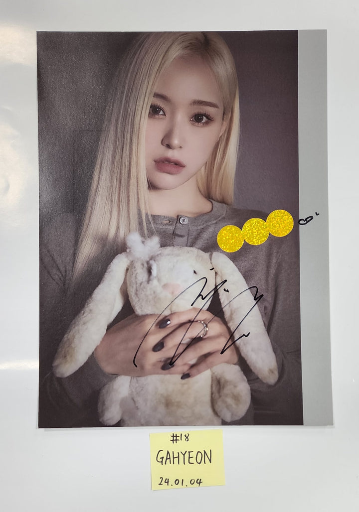 Dreamcatcher "VillainS" - A Cut Page From Fansign Event Album [24.1.4] - HALLYUSUPERSTORE