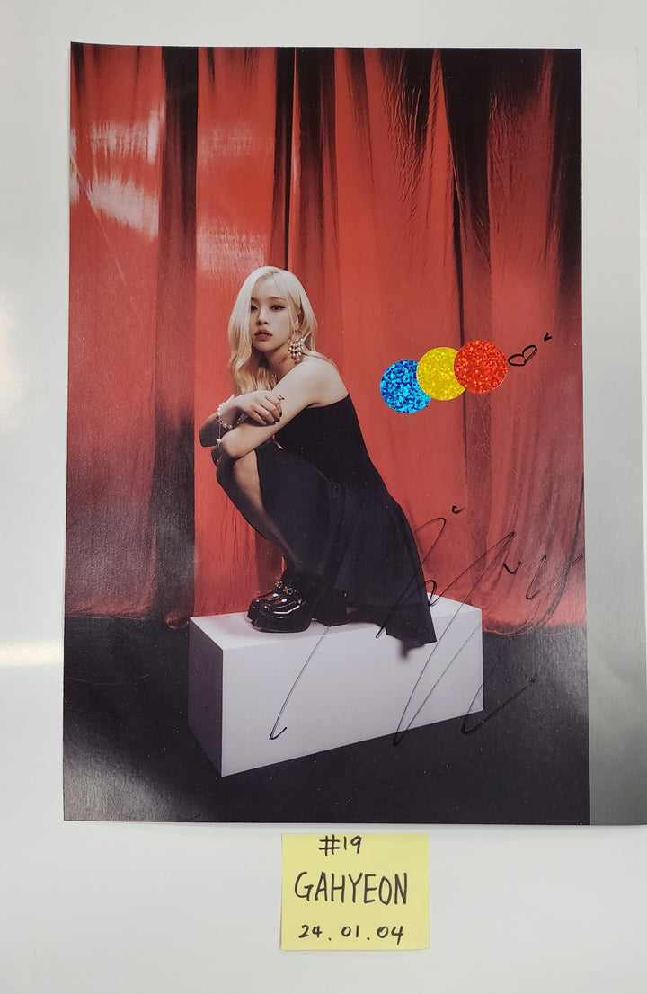 Dreamcatcher "VillainS" - A Cut Page From Fansign Event Album [24.1.4] - HALLYUSUPERSTORE