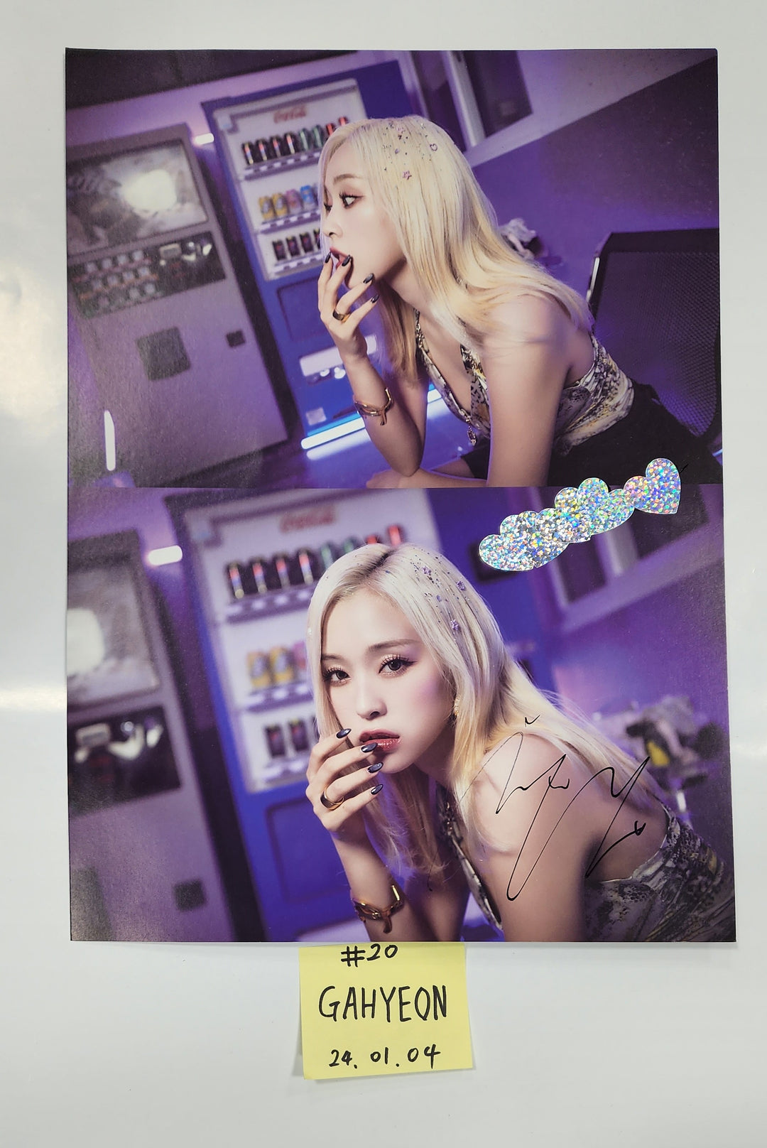 Dreamcatcher "VillainS" - A Cut Page From Fansign Event Album [24.1.4] - HALLYUSUPERSTORE