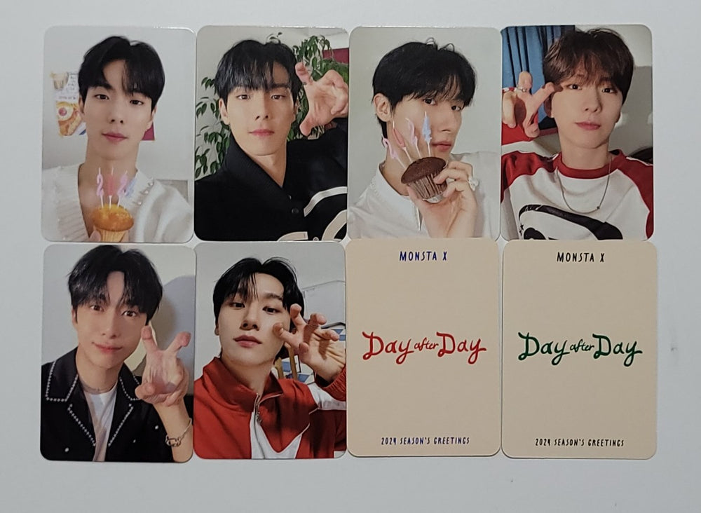 MONSTA X 2024 SEASON'S GREETINGS "Day after Day" - Starship Pre-Order Benefit Photocard [24.1.4] - HALLYUSUPERSTORE