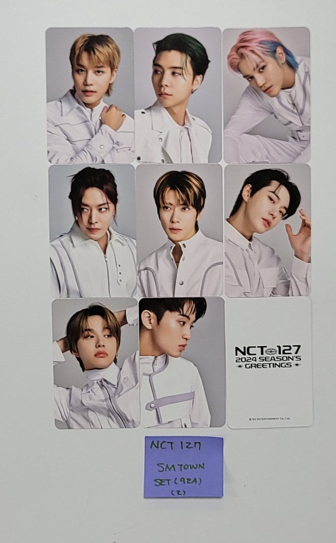 NCT 127 "2024 SEASON’S GREETINGS" - SM Town Pre-order Benefit Photocards Set (9EA) [24.1.5] - HALLYUSUPERSTORE