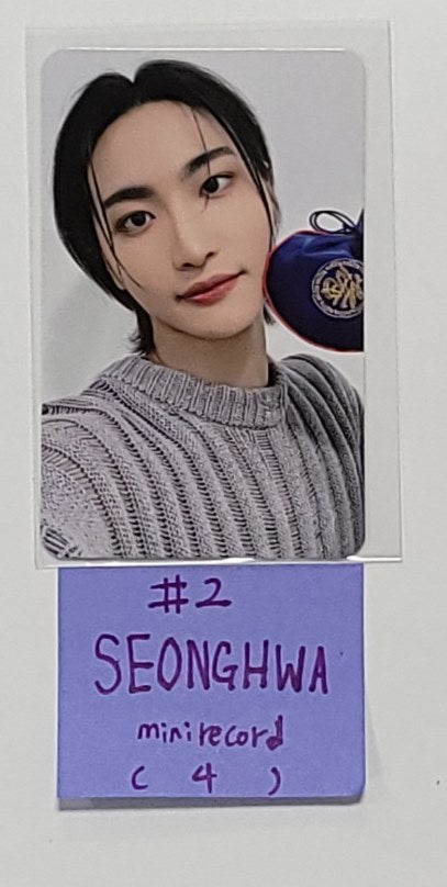 Ateez - "The World Ep.Fin : Will" Minirecord Fansign Event Photocards [Platform Ver.] Round 3 [24.1.5] - HALLYUSUPERSTORE