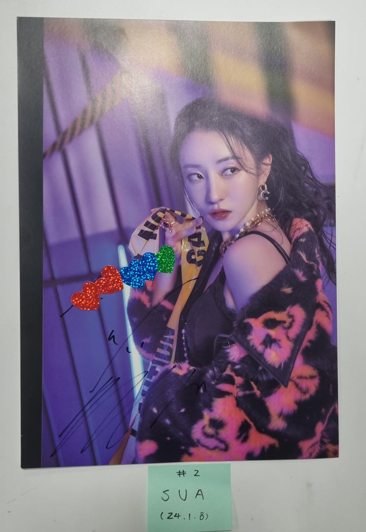 Dreamcatcher "VillainS" - A Cut Page From Fansign Event Album [24.1.8] - HALLYUSUPERSTORE