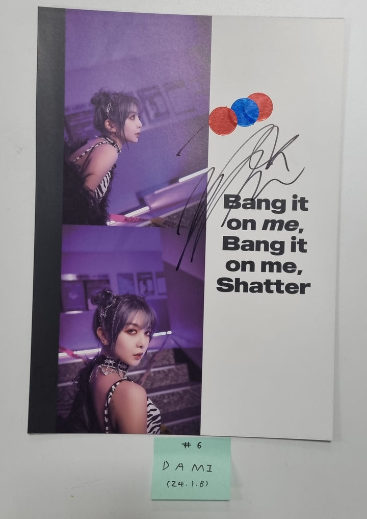 Dreamcatcher "VillainS" - A Cut Page From Fansign Event Album [24.1.8] - HALLYUSUPERSTORE