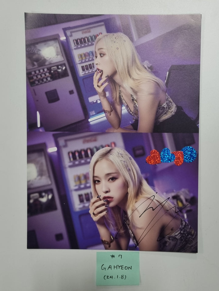 Dreamcatcher "VillainS" - A Cut Page From Fansign Event Album [24.1.8] - HALLYUSUPERSTORE