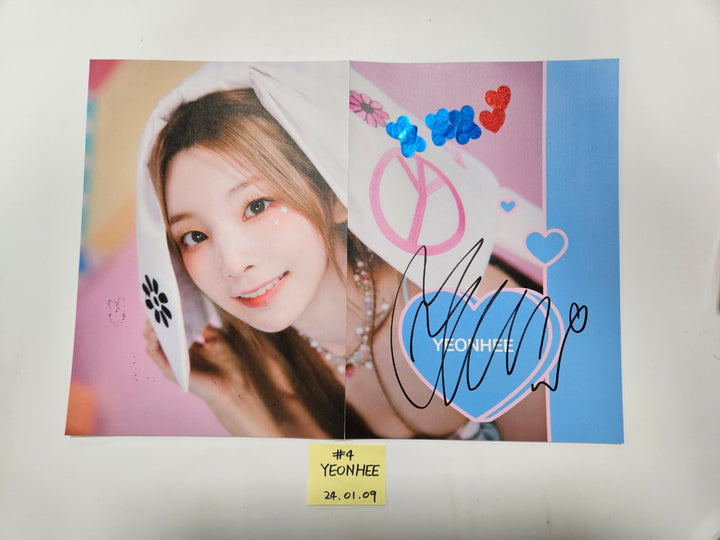 EL7Z U+P "7+UP" - A Cut Page From Fansign Event Album [24.1.9] - HALLYUSUPERSTORE