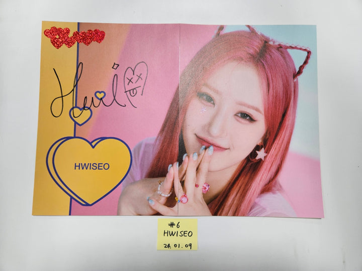 EL7Z U+P "7+UP" - A Cut Page From Fansign Event Album [24.1.9] - HALLYUSUPERSTORE