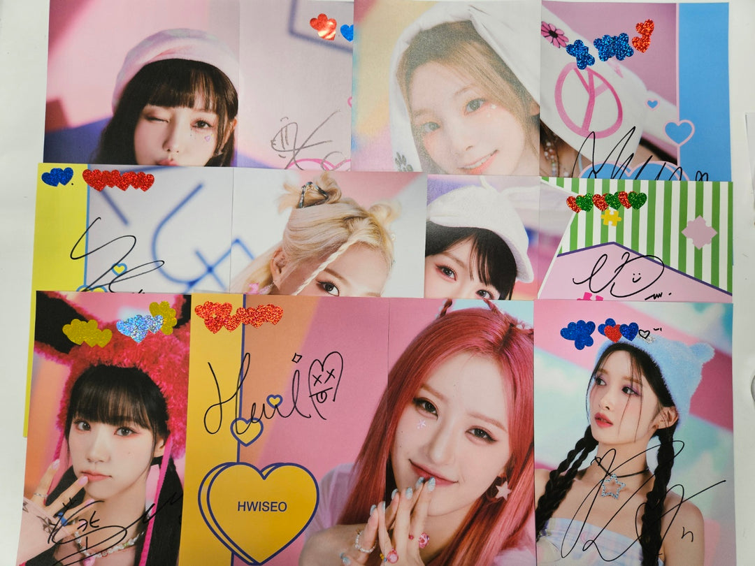 EL7Z U+P "7+UP" - A Cut Page From Fansign Event Album [24.1.9] - HALLYUSUPERSTORE