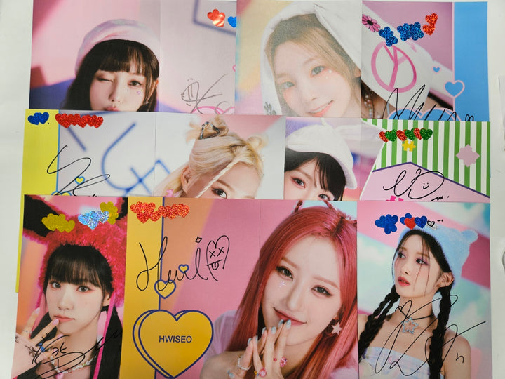 EL7Z U+P "7+UP" - A Cut Page From Fansign Event Album [24.1.9] - HALLYUSUPERSTORE