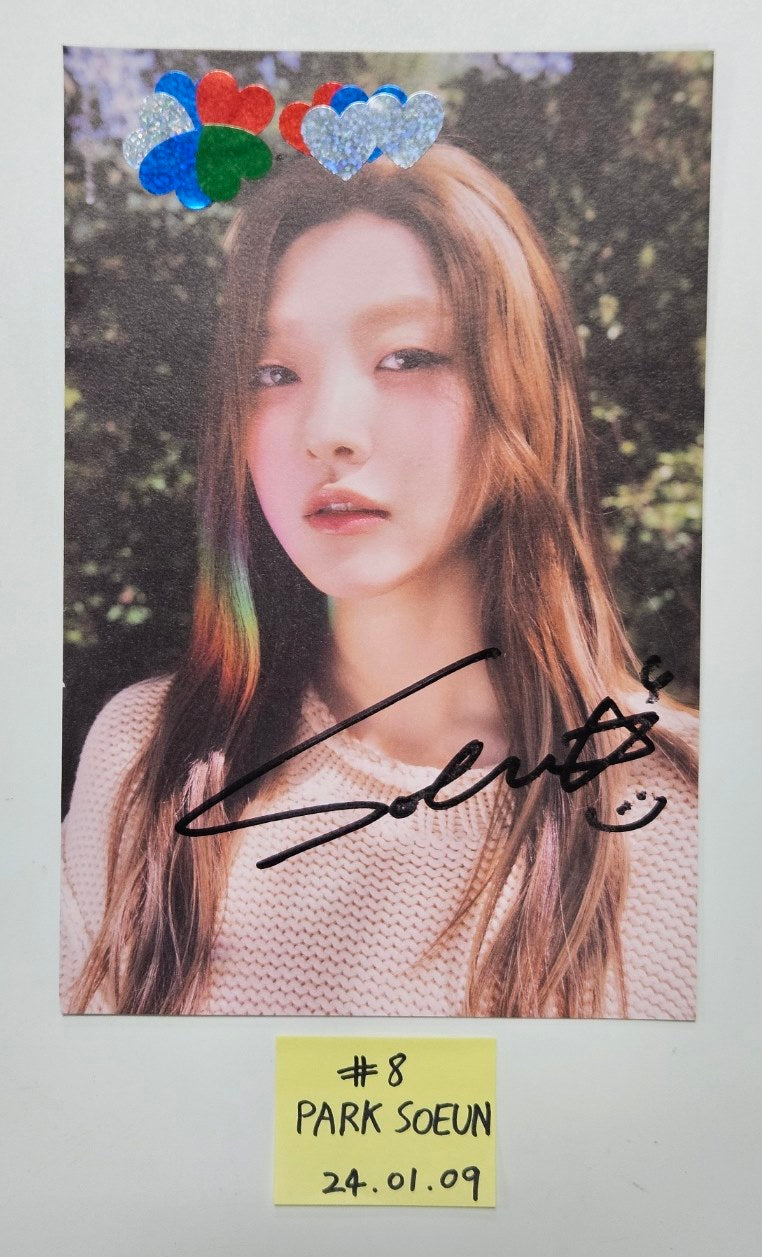 Weeekly "ColoRise" 5th mini - A Cut Page From Fansign Event Album [24.1.9] - HALLYUSUPERSTORE