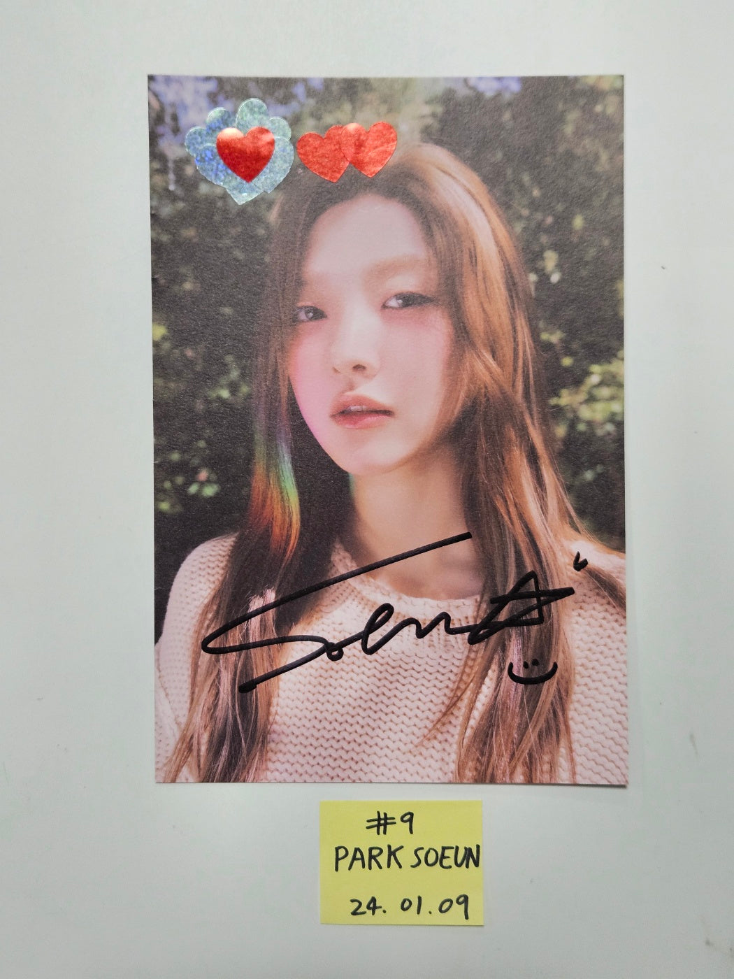 Weeekly "ColoRise" 5th mini - A Cut Page From Fansign Event Album [24.1.9] - HALLYUSUPERSTORE