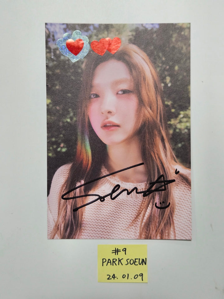 Weeekly "ColoRise" 5th mini - A Cut Page From Fansign Event Album [24.1.9] - HALLYUSUPERSTORE