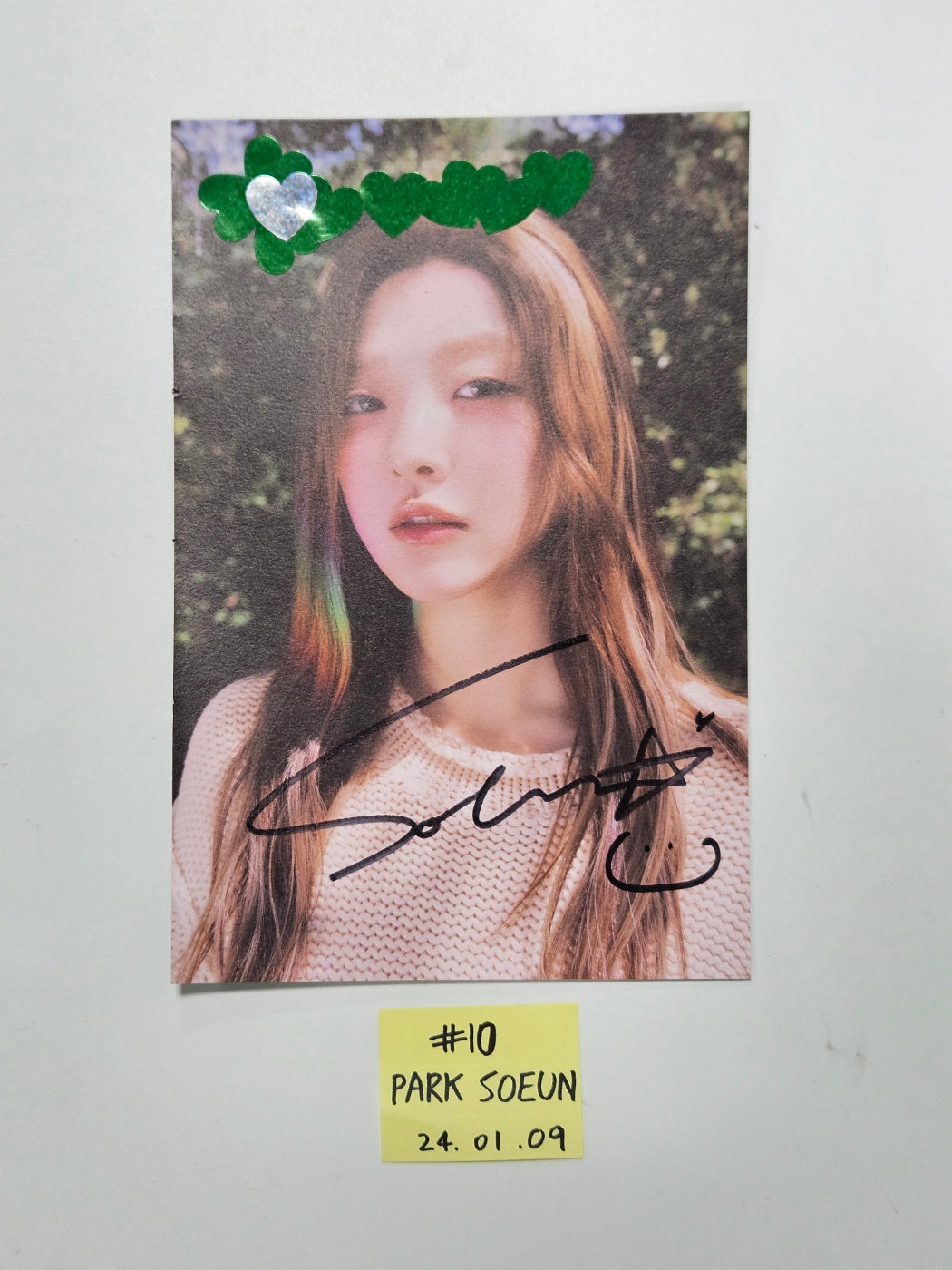 Weeekly "ColoRise" 5th mini - A Cut Page From Fansign Event Album [24.1.9] - HALLYUSUPERSTORE