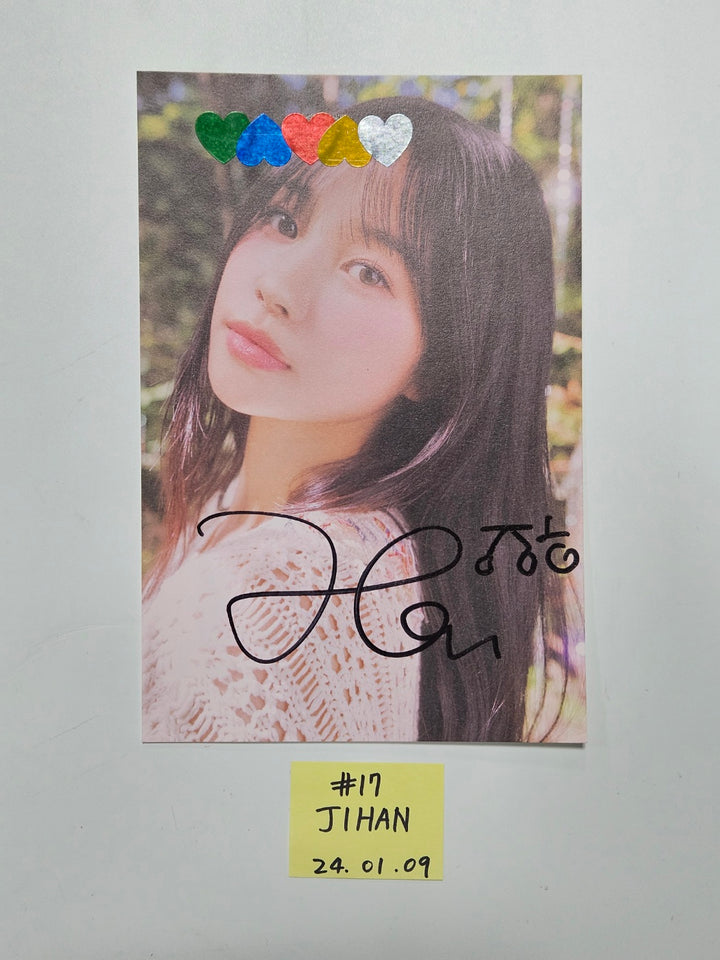 Weeekly "ColoRise" 5th mini - A Cut Page From Fansign Event Album [24.1.9] - HALLYUSUPERSTORE