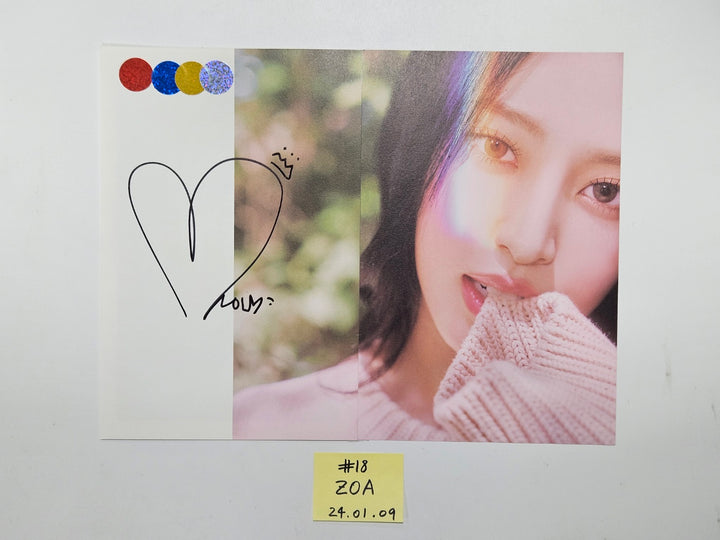 Weeekly "ColoRise" 5th mini - A Cut Page From Fansign Event Album [24.1.9] - HALLYUSUPERSTORE