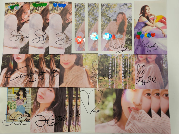 Weeekly "ColoRise" 5th mini - A Cut Page From Fansign Event Album [24.1.9] - HALLYUSUPERSTORE