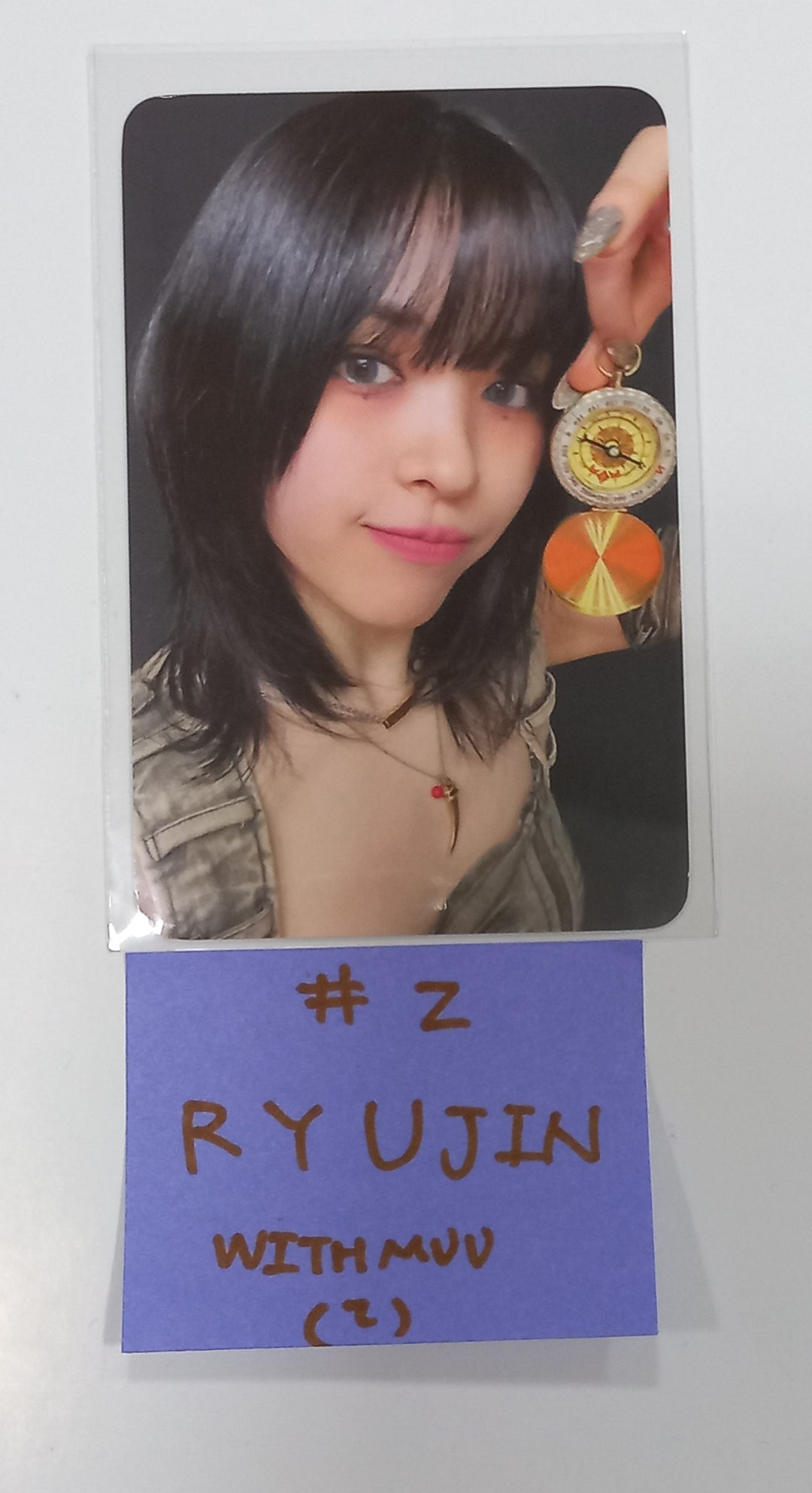 ITZY "BORN TO BE" - Withmuu Pre-Order Benefit Photocard [24.1.10] - HALLYUSUPERSTORE