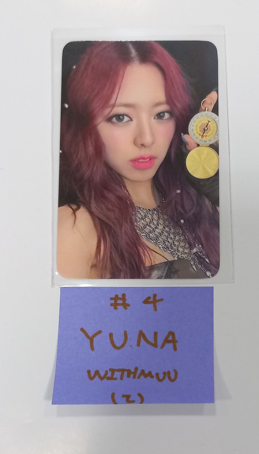 ITZY "BORN TO BE" - Withmuu Pre-Order Benefit Photocard [24.1.10] - HALLYUSUPERSTORE