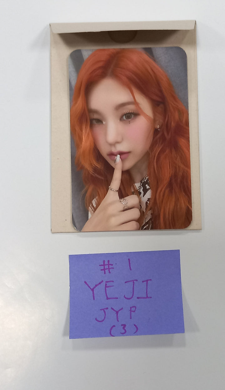 ITZY "BORN TO BE" - JYP Shop Pre-Order Benefit Photocard [24.1.10] - HALLYUSUPERSTORE