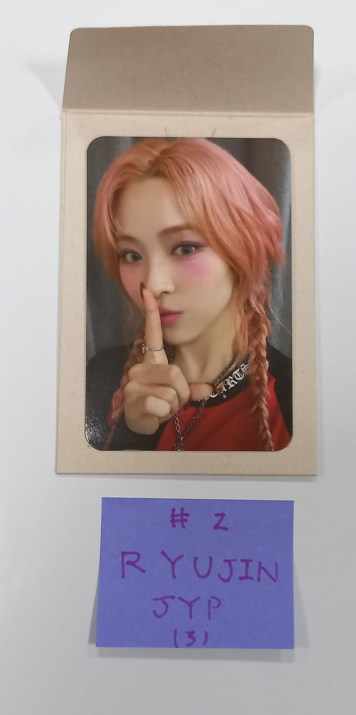 ITZY "BORN TO BE" - JYP Shop Pre-Order Benefit Photocard [24.1.10] - HALLYUSUPERSTORE