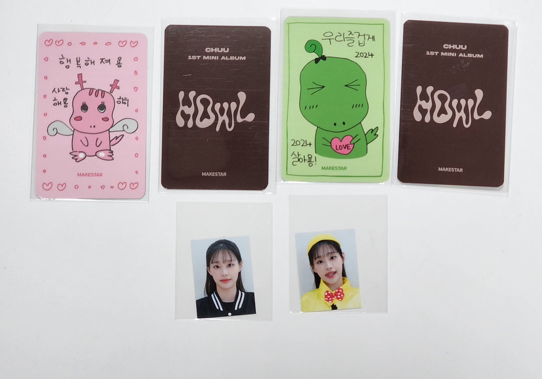 CHUU "Howl" - Makestar Fansign Event ID Photo, Photocards Round 6 [24.1.10] - HALLYUSUPERSTORE