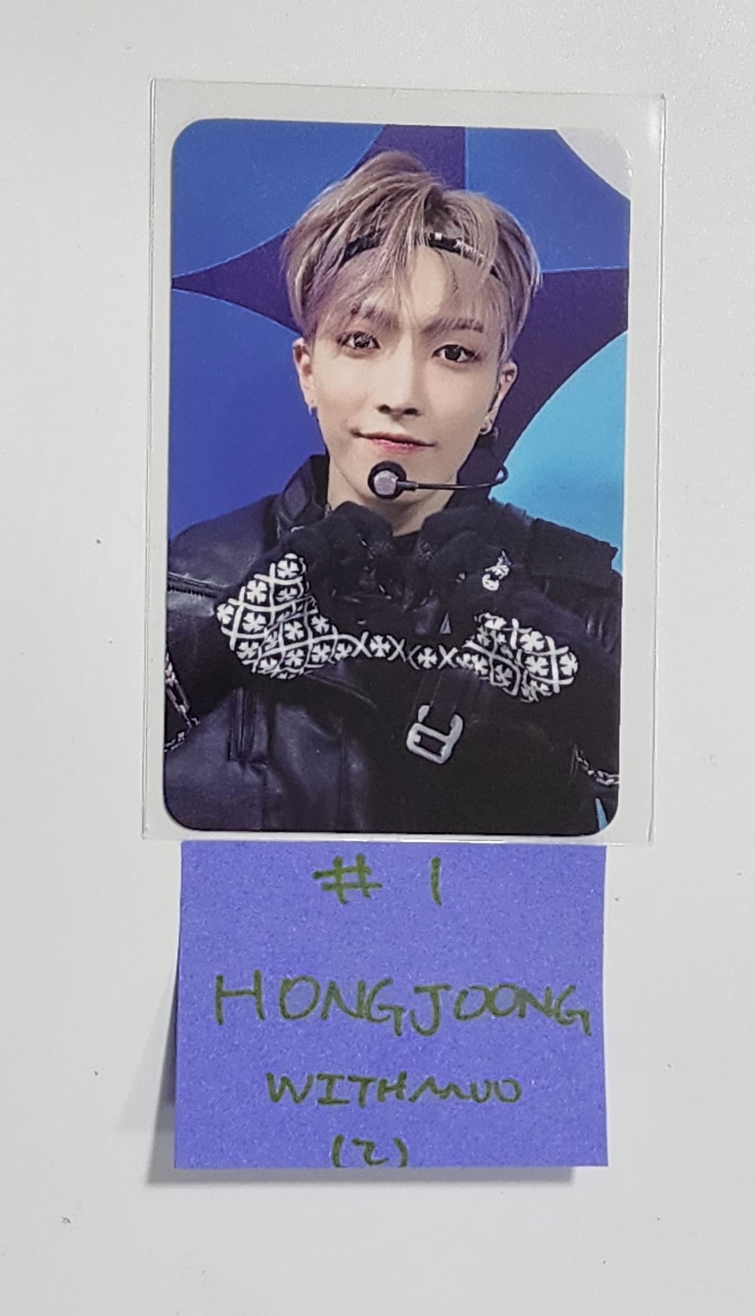 Ateez - "The World Ep.Fin : Will" Withmuu Fansign Event Photocard [24.1.10] - HALLYUSUPERSTORE