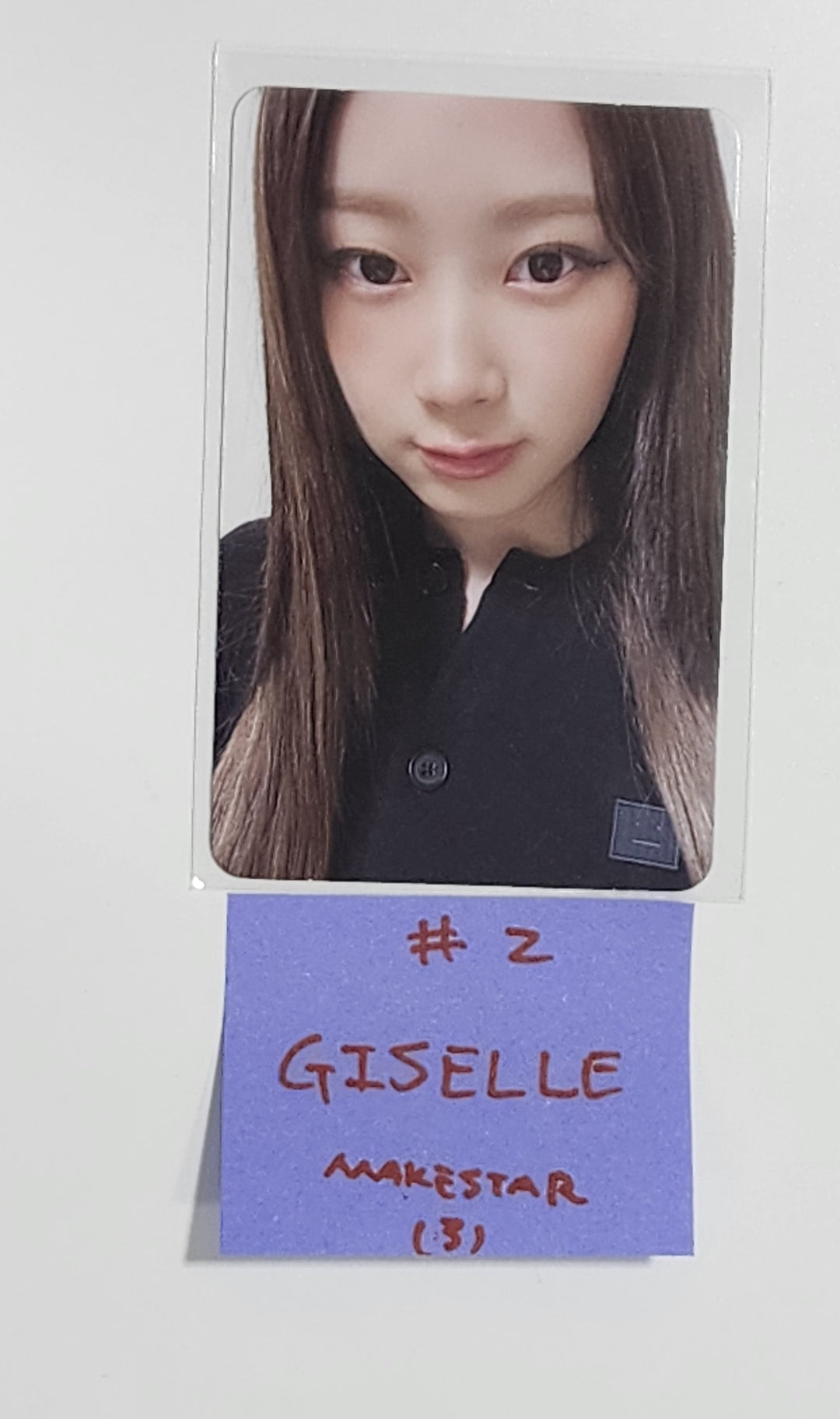 Aespa "Drama" 4th Mini Album - Makestar Fansign Event Photocard [24.1.10] - HALLYUSUPERSTORE
