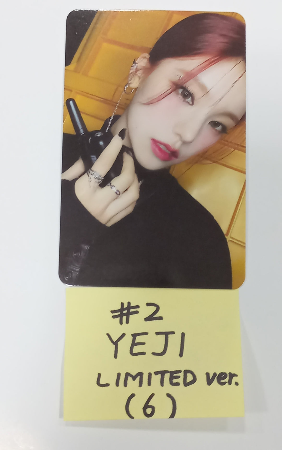 ITZY "BORN TO BE" - Official Photocard, 2 Cut Film, Portrait [LIMITED Ver.] [24.1.10] - HALLYUSUPERSTORE