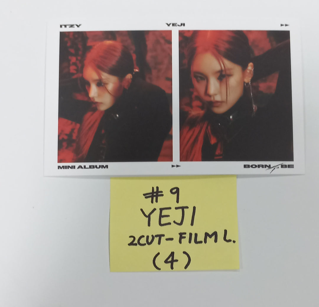ITZY "BORN TO BE" - Official Photocard, 2 Cut Film, Portrait [LIMITED Ver.] [24.1.10] - HALLYUSUPERSTORE