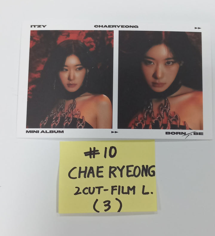 ITZY "BORN TO BE" - Official Photocard, 2 Cut Film, Portrait [LIMITED Ver.] [24.1.10] - HALLYUSUPERSTORE