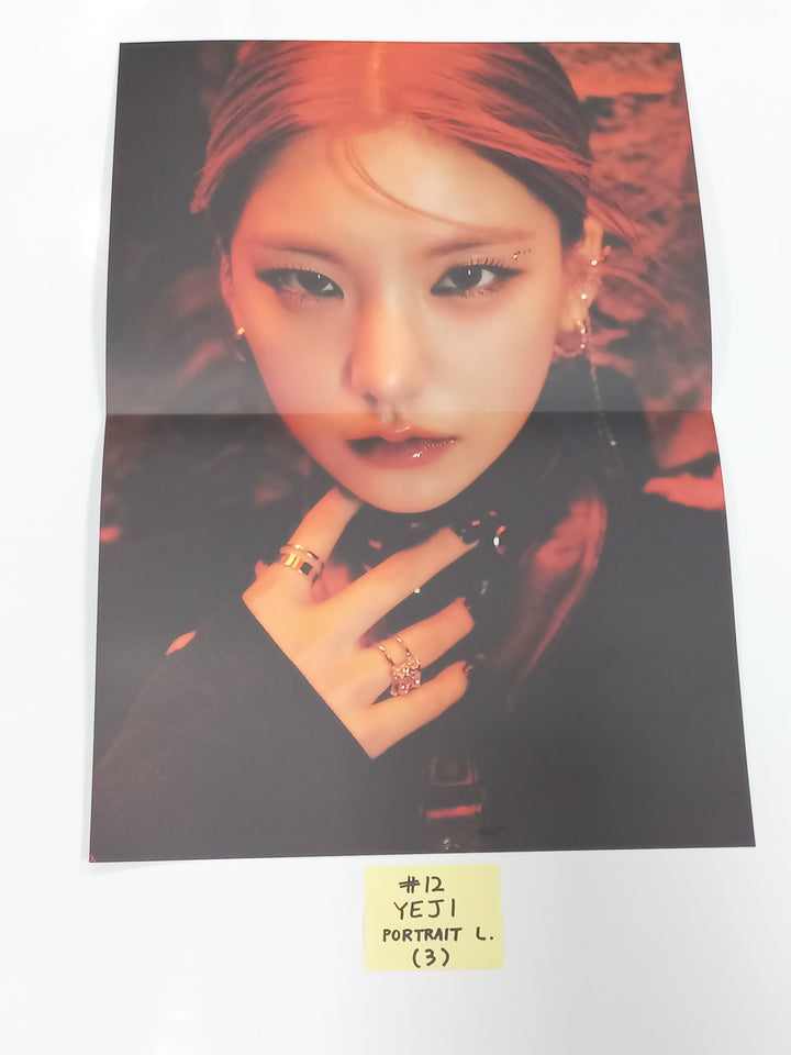 ITZY "BORN TO BE" - Official Photocard, 2 Cut Film, Portrait [LIMITED Ver.] [24.1.10] - HALLYUSUPERSTORE