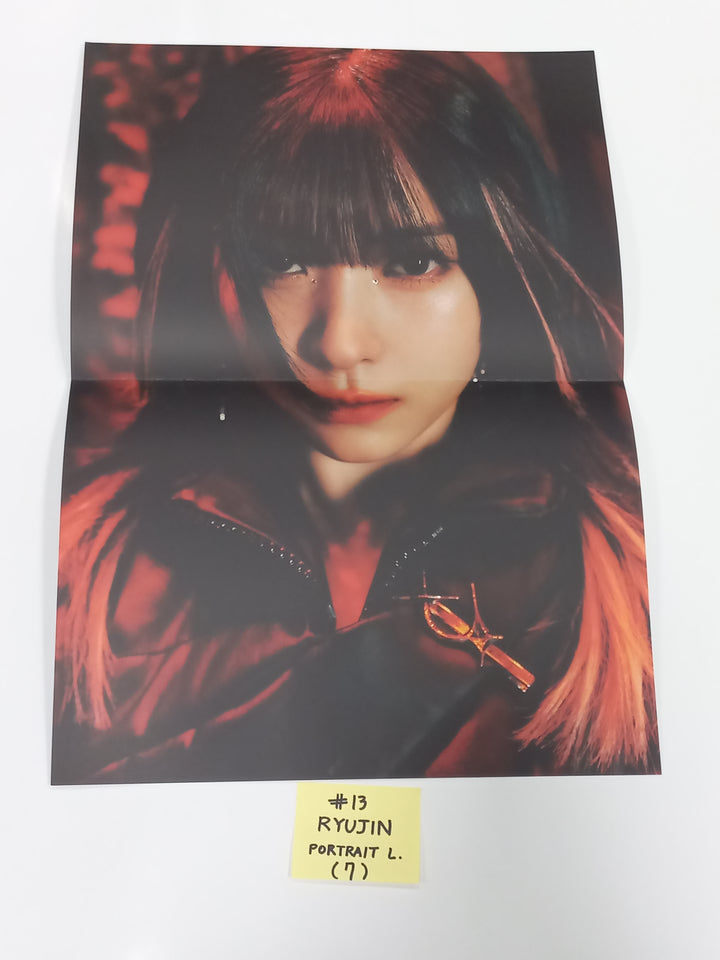 ITZY "BORN TO BE" - Official Photocard, 2 Cut Film, Portrait [LIMITED Ver.] [24.1.10] - HALLYUSUPERSTORE