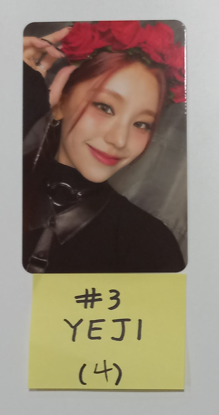 ITZY "BORN TO BE" - Official Photocard, mood film, postcard, mini folding poster [Standard Ver.] [24.1.10] - HALLYUSUPERSTORE