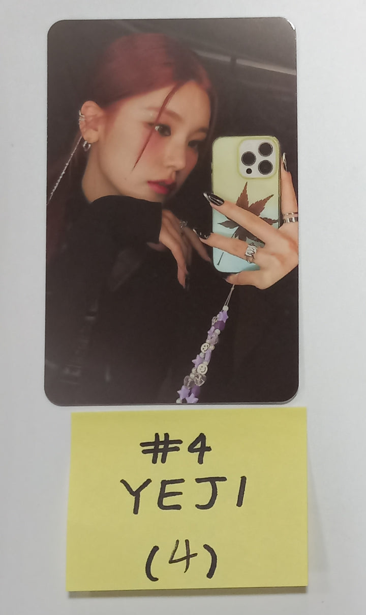 ITZY "BORN TO BE" - Official Photocard, mood film, postcard, mini folding poster [Standard Ver.] [24.1.10] - HALLYUSUPERSTORE