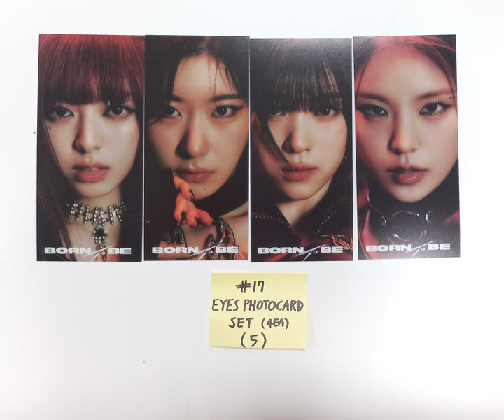 ITZY "BORN TO BE" - Official Photocard, mood film, postcard, mini folding poster [Standard Ver.] [24.1.10] - HALLYUSUPERSTORE