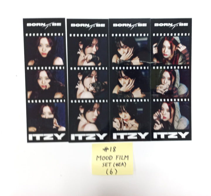ITZY "BORN TO BE" - Official Photocard, mood film, postcard, mini folding poster [Standard Ver.] [24.1.10] - HALLYUSUPERSTORE
