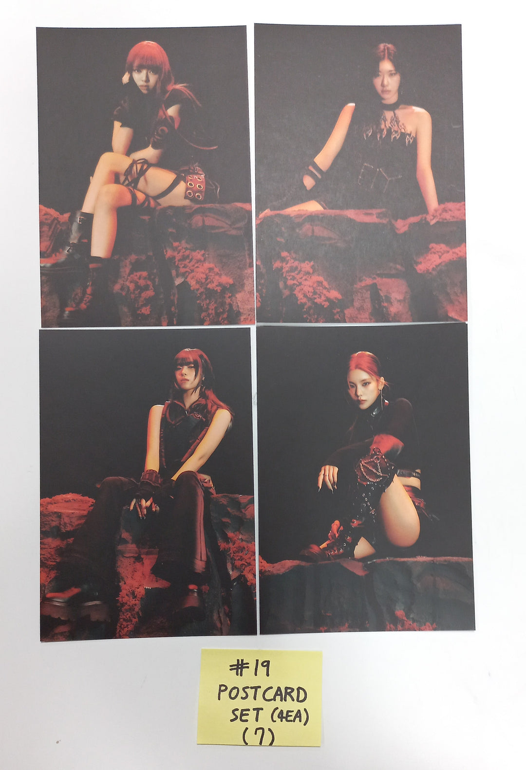 ITZY "BORN TO BE" - Official Photocard, mood film, postcard, mini folding poster [Standard Ver.] [24.1.10] - HALLYUSUPERSTORE