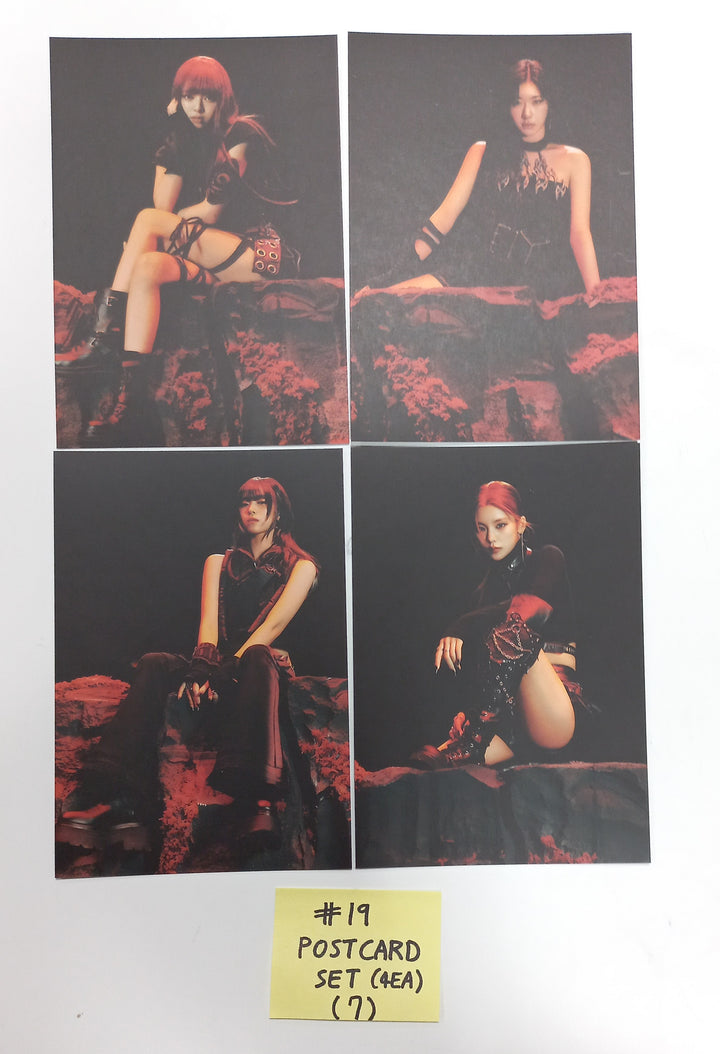 ITZY "BORN TO BE" - Official Photocard, mood film, postcard, mini folding poster [Standard Ver.] [24.1.10] - HALLYUSUPERSTORE