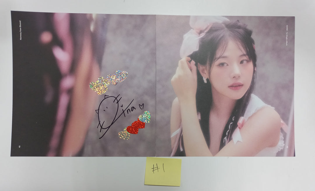 QWER "Harmony from Discord" - A Cut Page From Fansign Event Album [24.1.10] - HALLYUSUPERSTORE