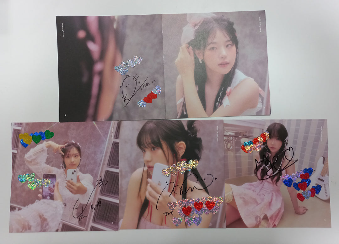 QWER "Harmony from Discord" - A Cut Page From Fansign Event Album [24.1.10] - HALLYUSUPERSTORE