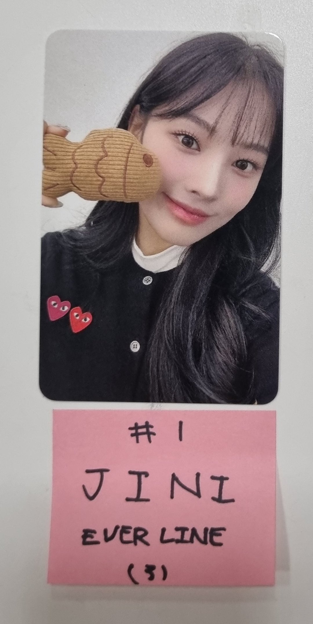 JINI "An Iron Hand In A Velvet Glove" - Everline Lucky Draw Event Photocard Round 2 [24.1.11] - HALLYUSUPERSTORE