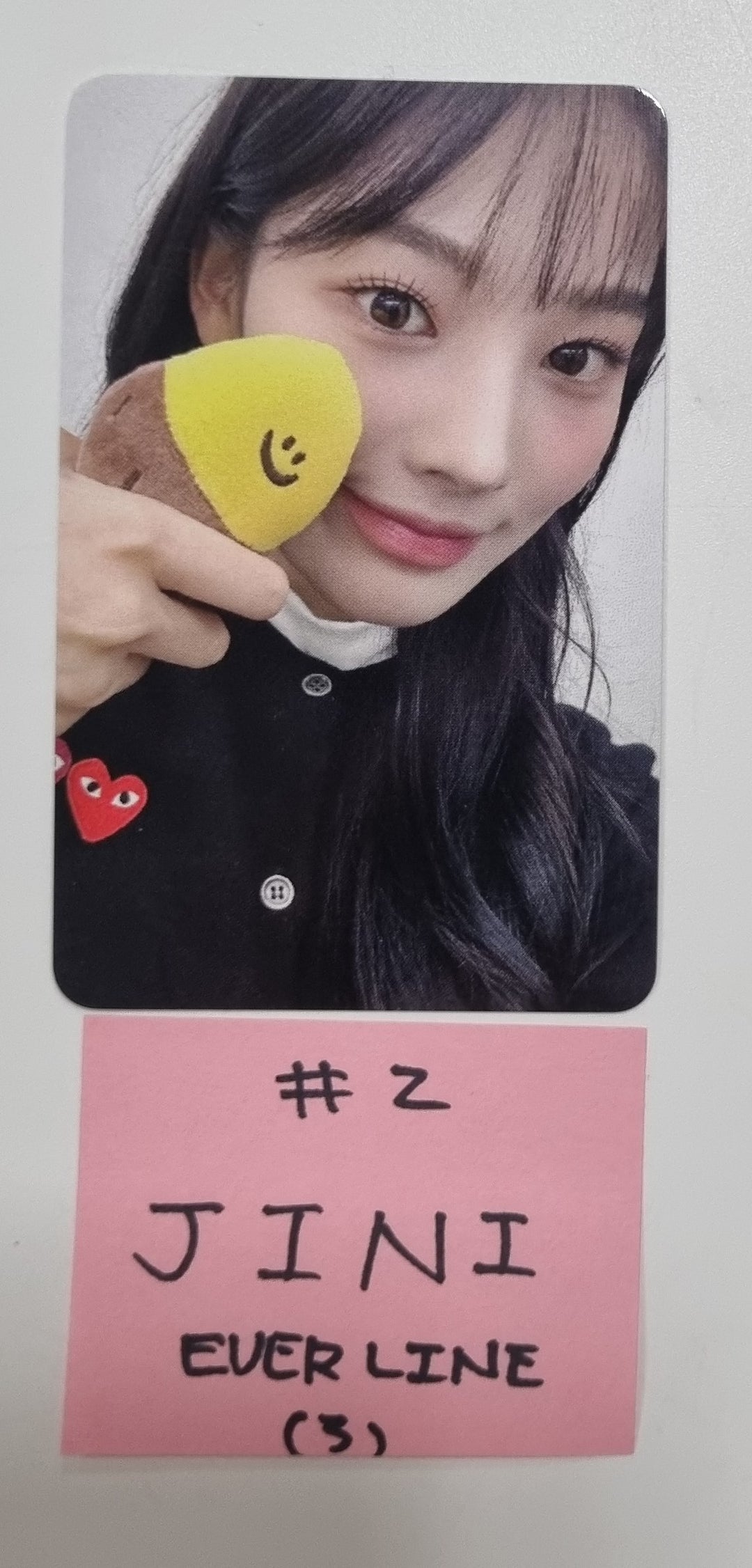 JINI "An Iron Hand In A Velvet Glove" - Everline Lucky Draw Event Photocard Round 2 [24.1.11] - HALLYUSUPERSTORE