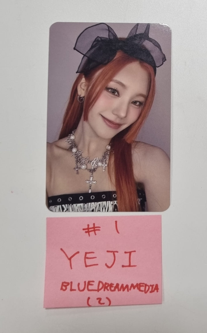 ITZY "BORN TO BE" - Blue Dream Media Shop Pre-Order Benefit Photocard [24.1.11] - HALLYUSUPERSTORE