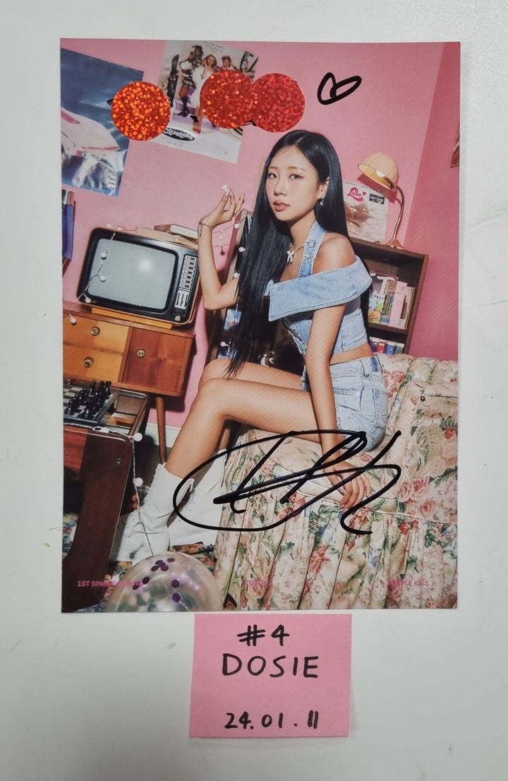 PURPLE KISS "FESTA" - A Cut Page From Fansign Event Album [24.1.11] - HALLYUSUPERSTORE