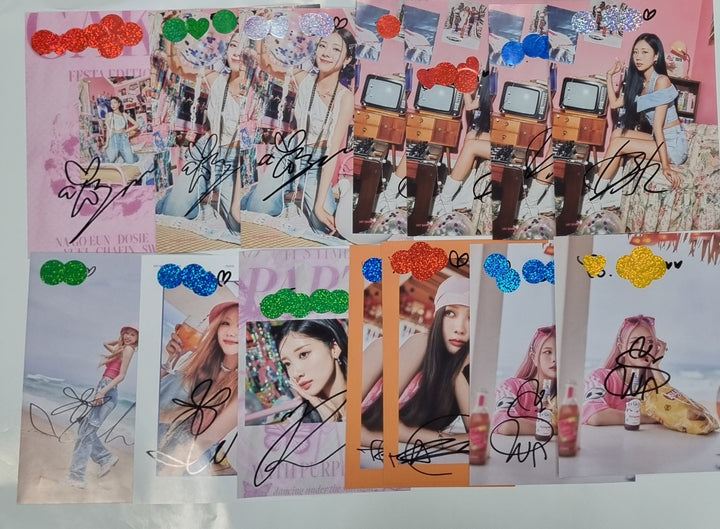 PURPLE KISS "FESTA" - A Cut Page From Fansign Event Album [24.1.11] - HALLYUSUPERSTORE