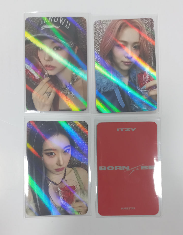 ITZY "BORN TO BE" - Makestar Pre-Order Benefit Hologram Photocard [24.1.12] - HALLYUSUPERSTORE
