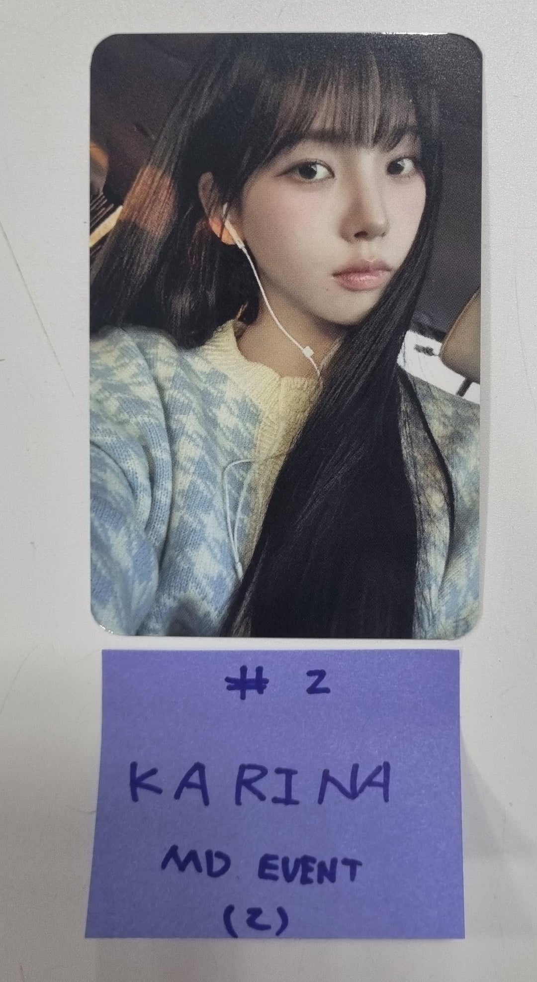 Aespa X EVERLINE : MY First page POP-UP STROE - MD Event Photocards &amp; Postcard, Hand Mirror, Pin Button [24.1.12] [Restocked 1/18] - HALLYUSUPERSTORE