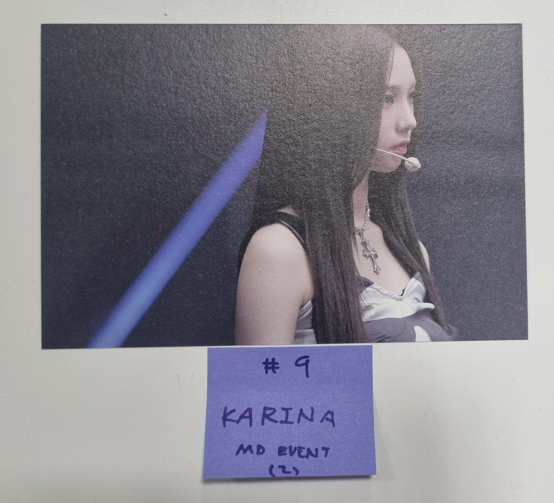Aespa X EVERLINE : MY First page POP-UP STROE - MD Event Photocards &amp; Postcard, Hand Mirror, Pin Button [24.1.12] [Restocked 1/18] - HALLYUSUPERSTORE