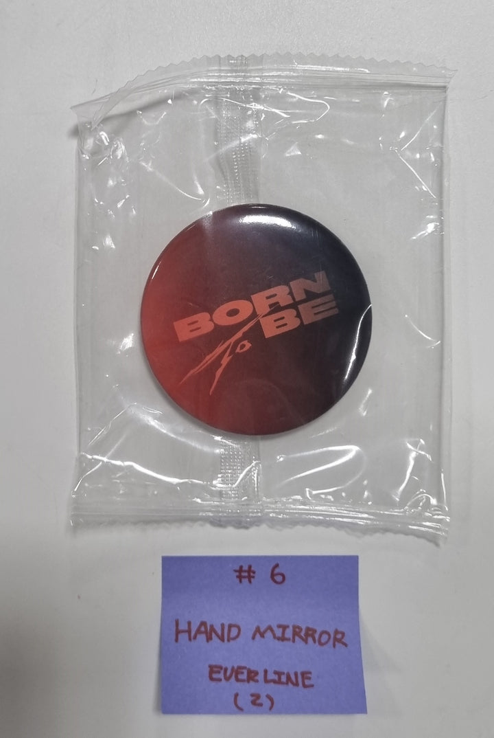 ITZY - "Born To Be" - Everline Offline Lucky Draw Event Photocard, Pin Button, Hand Mirror [24.1.12] - HALLYUSUPERSTORE